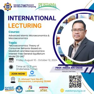 Read more about the article Prof. Ismail Bin Omar Hadir dalam International Visiting Lecturer STEBI Lampung: Penguatan Kurikulum OBE dan Internasionalisasi Prodi MES Berbasis VMTS
