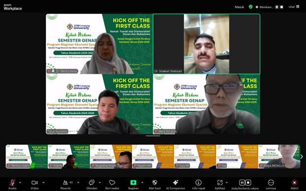 Read more about the article Profesor Internasional Buka Kick Off The First Class MES STEBI Lampung 2024/2025